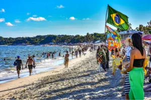 Destino turístico de mineiros, Porto Seguro começará a cobrar taxa para veículos de turistas a partir de junho e arrecadação pode passar de R$ 10 milhões na alta temporada Destino turístico de mineiros, Porto Seguro começará a cobrar taxa para veículos de turistas a partir de junho e arrecadação pode passar de R$ 10 milhões na alta temporada