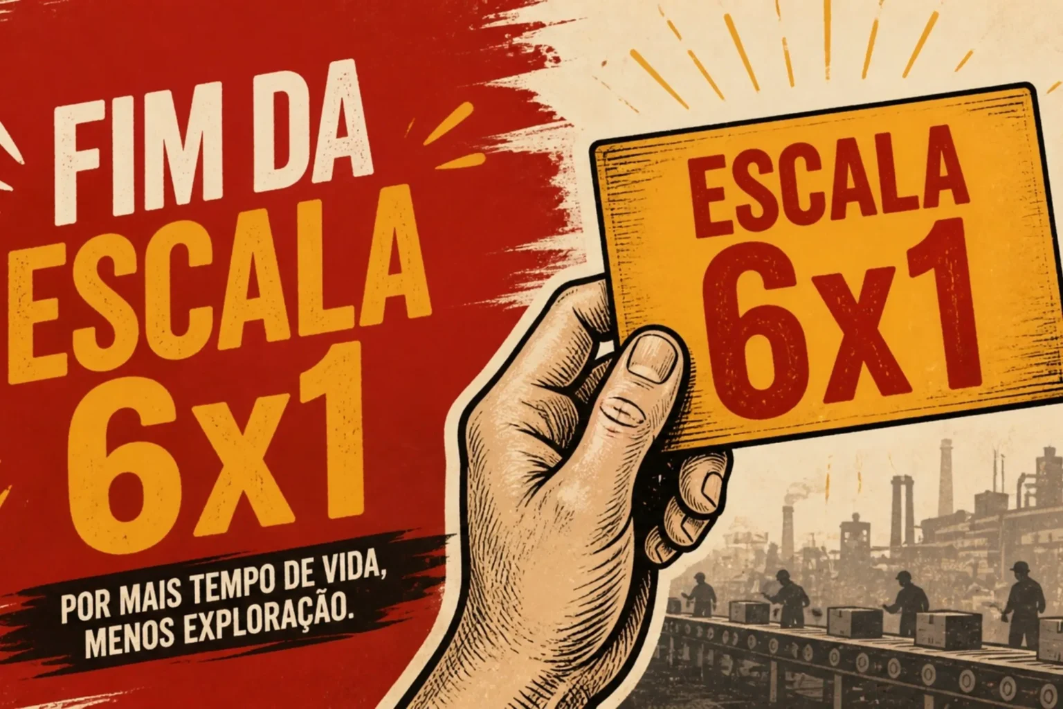 Trabalhar para viver — não viver para trabalhar: por que o Brasil precisa superar a escala 6×1 Trabalhar para viver — não viver para trabalhar: por que o Brasil precisa superar a escala 6x1
