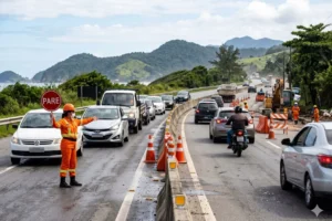 Motoristas que trafegam por Itabirito, Nova Lima, Ponte Nova e Acaiaca devem ficar atentos a obras da Rota da Liberdade nesta semana Obras na BR-356 e MG-262 afetam trechos de Itabirito, Nova Lima, Ponte Nova e Acaiaca nesta semana