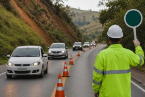 Obras na BR-356 e MG-262 podem causar retenções entre Itabirito, Ouro Preto e Mariana nesta semana