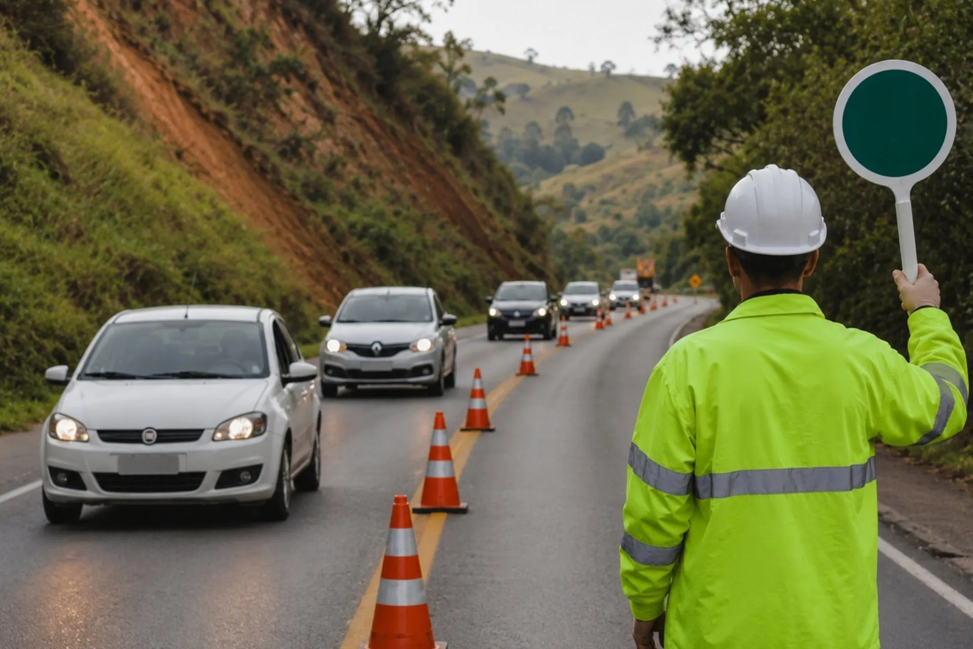 Obras na BR-356 e MG-262 podem causar retenções entre Itabirito, Ouro Preto e Mariana nesta semana