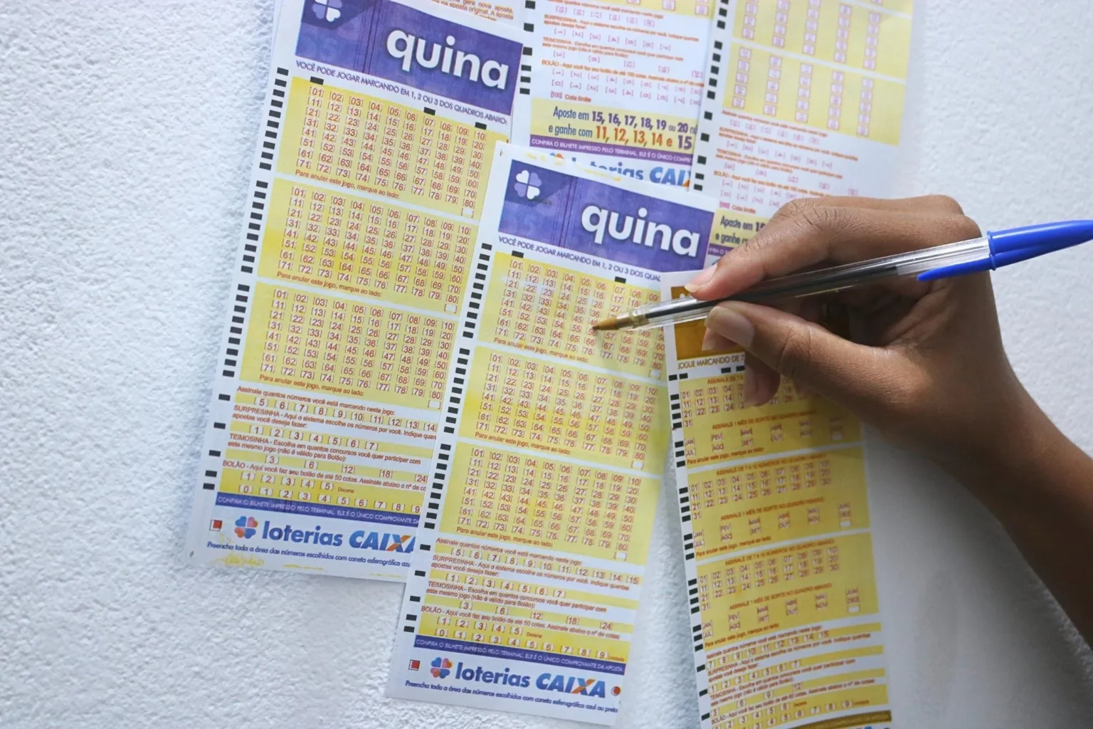 Resultado da Quina 7042 de hoje, quarta-feira (03/06/2026); prêmio é de R$ 18 milhões Resultado da Quina 7042 de hoje, quarta-feira (03/06/2026); prêmio é de R$ 18 milhões