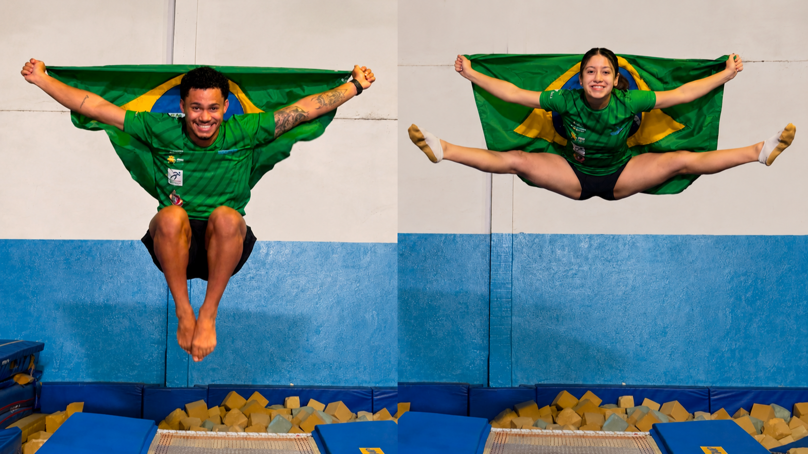 Atletas de Mariana e Ouro Preto são convocados para representar o Brasil no Sul-Americano de Ginástica de Trampolim