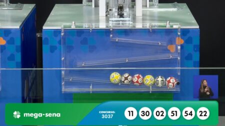 Resultado da Mega-Sena 3037 de terça-feira (28/07/26); prêmio pode chegar a R$ 78 milhões Resultado da Mega-Sena 3037 de terça-feira (28/07/26); prêmio pode chegar a R$ 78 milhões