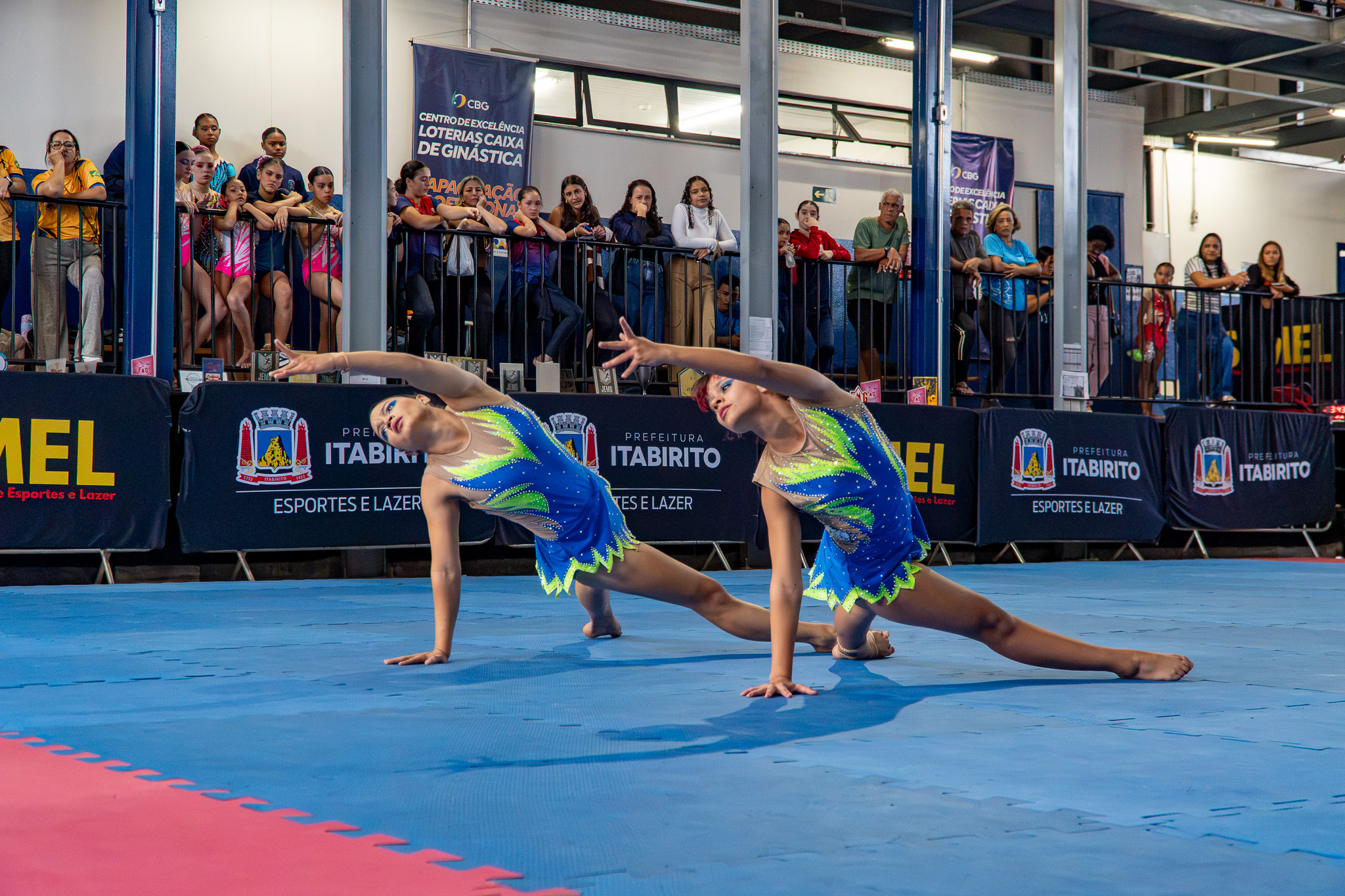 Itabirito sedia Campeonato Estadual de Ginástica Acrobática e atletas da casa conquistam 11 pódios