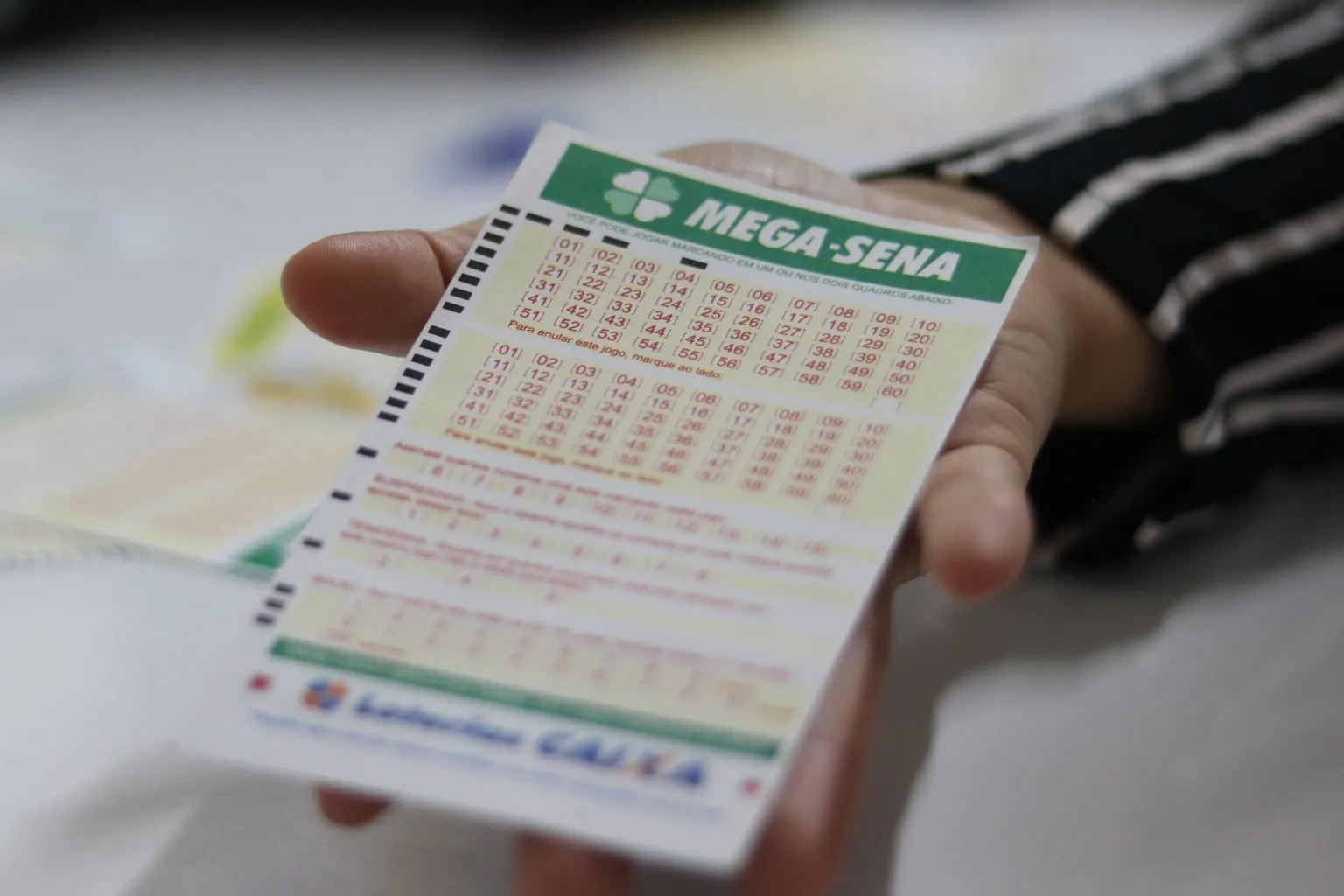 Resultado da Mega-Sena 3031 de terça-feira (14 de julho); prêmio é de R$ 25 milhões