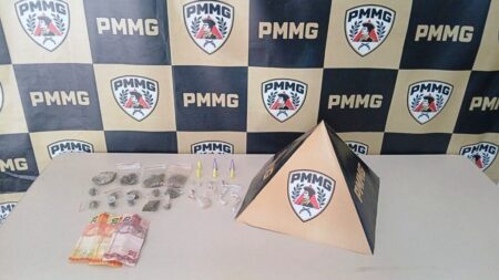 Adolescente é apreendido com drogas e moto furtada em Itabirito