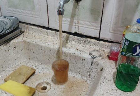Água amarronzada volta a gerar reclamações no distrito de Amarantina, em Ouro Preto