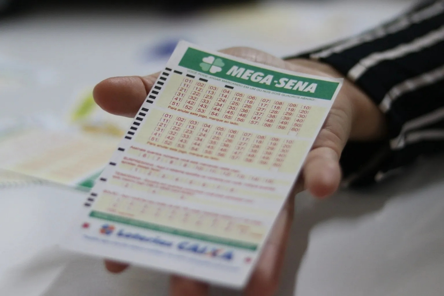 Resultado da Mega-Sena 3044 de quinta-feira (13/08/26); prêmio é de R$ 3,5 milhões