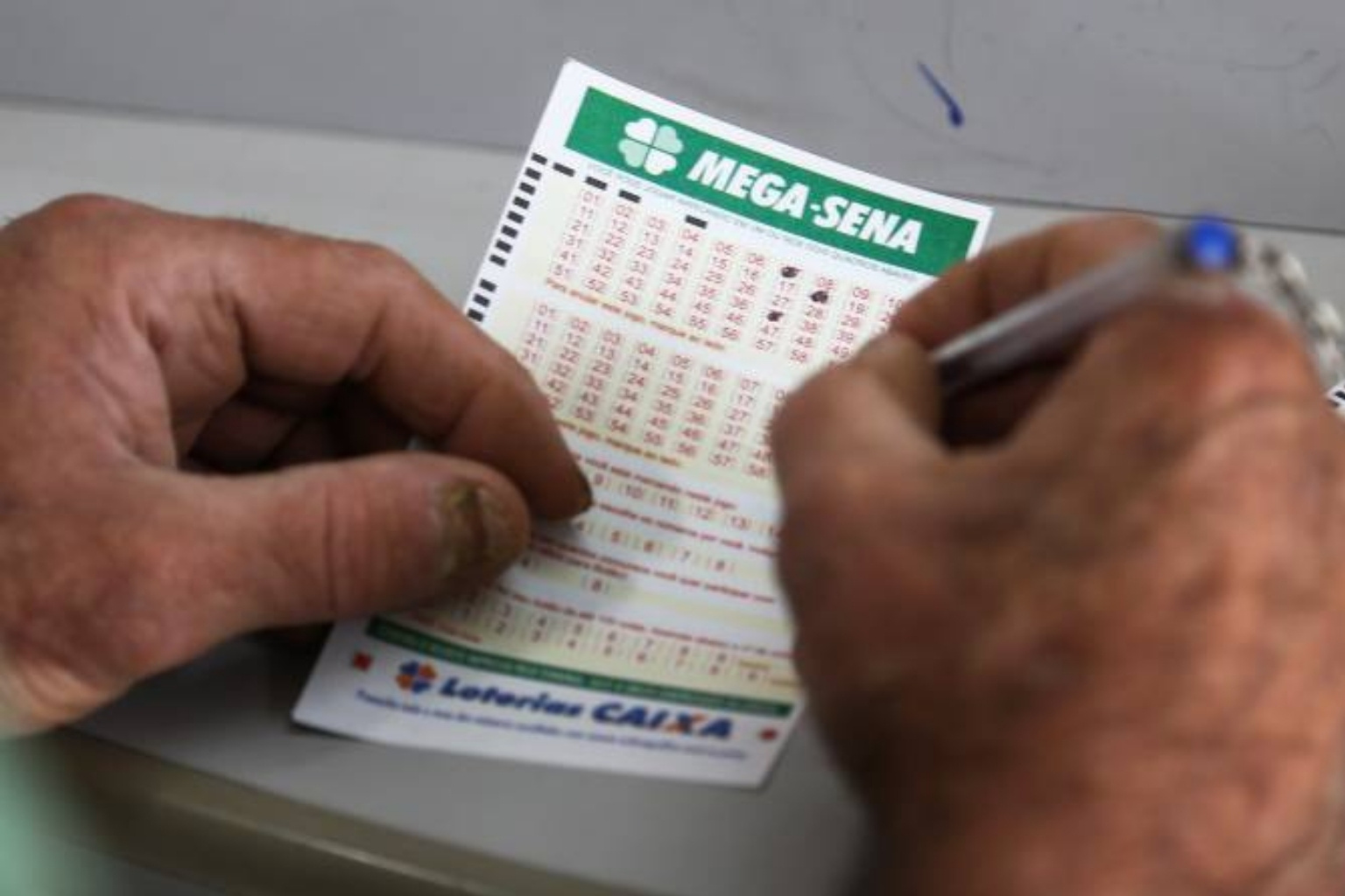 Resultado da Mega-Sena 3041 de quinta-feira (06/08/26); prêmio é de R$ 150 milhões
