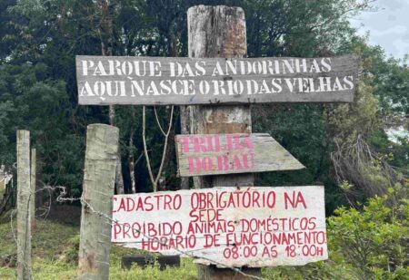Parque das Andorinhas ganha novas estruturas após revitalização de trilhas em Ouro Preto Parque das Andorinhas ganha novas estruturas após revitalização de trilhas em Ouro Preto
