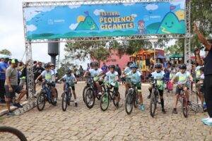 Festival Pequenos Gigantes reúne 275 crianças em provas de corrida e mountain bike em Itabirito Festival Pequenos Gigantes reúne 275 crianças em provas de corrida e mountain bike em Itabirito