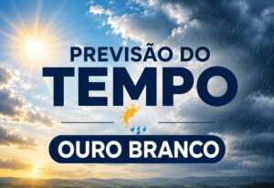 Ouro Branco terá tempo firme e máxima de 24°C nesta sábado Previsão do tempo em Ouro Branco