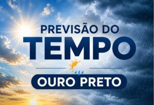 Ouro Preto pode ter chuva nesta sábado; veja a previsão Previsão do tempo em Ouro Preto