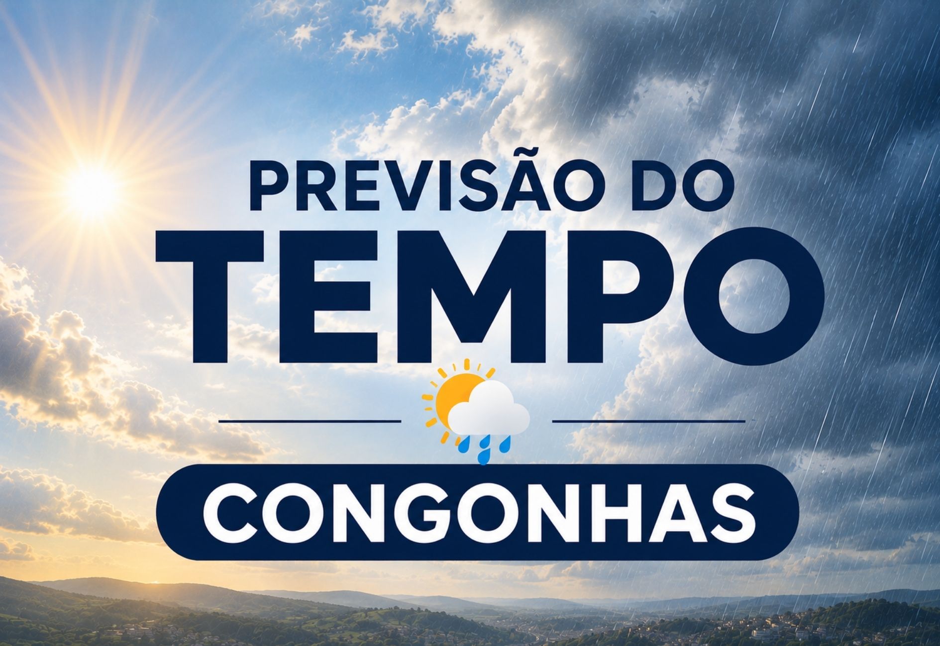 Previsão do tempo em Congonhas